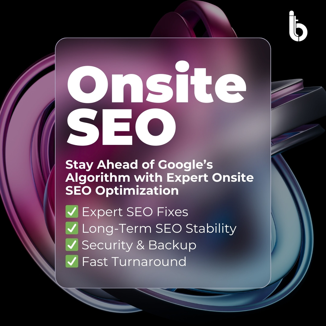 Advanced Onsite SEO Audit & Optimization Service