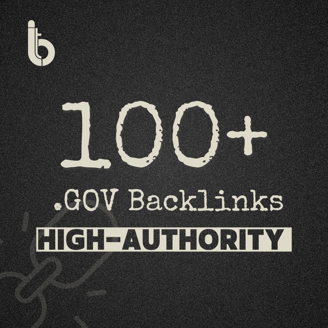 100+ High-Authority .GOV Backlinks